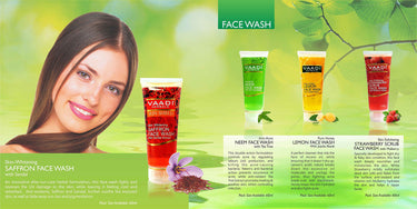 Vaadi Herbals Saffron Skin Whitening Massage Cream, Basil Oil and Shea Butter, 50g